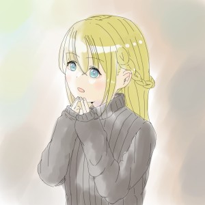 Re: 無題 by ケット 600x600 - 女性キャラお絵かき掲示板