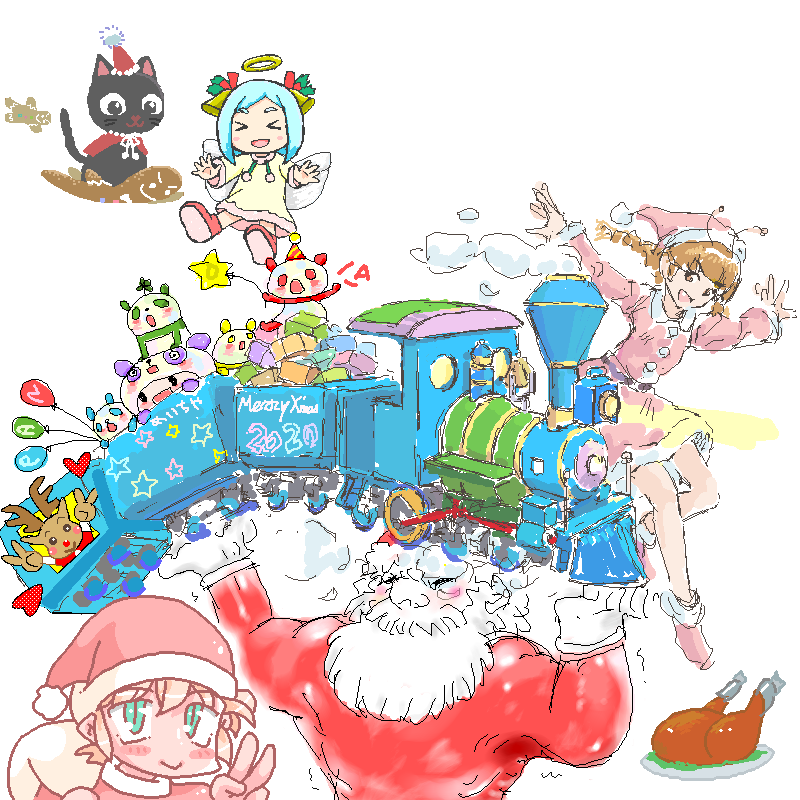 クリスマスコラボ   by りぴ 800 x 800