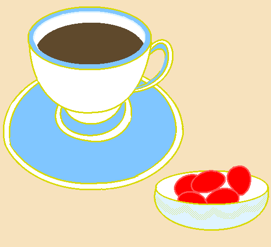 コーヒーとイチゴ by ヤッホー