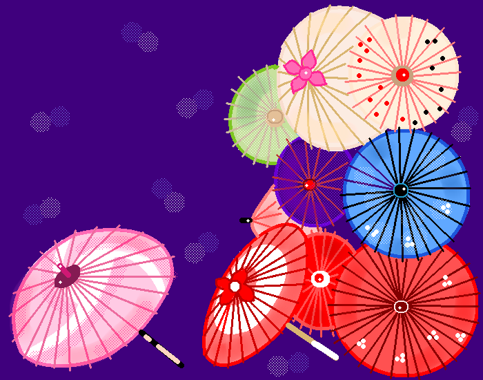 和傘ツリー by ヤッホー