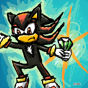 shadow the hedgehog by miredo