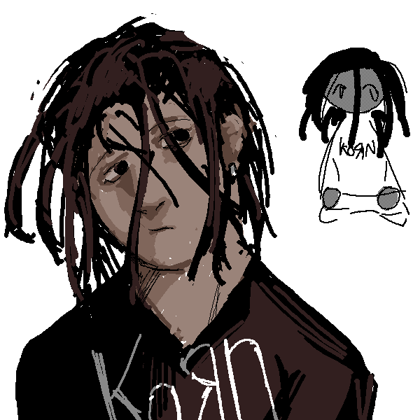 guy with korn shirt idk by anonymous