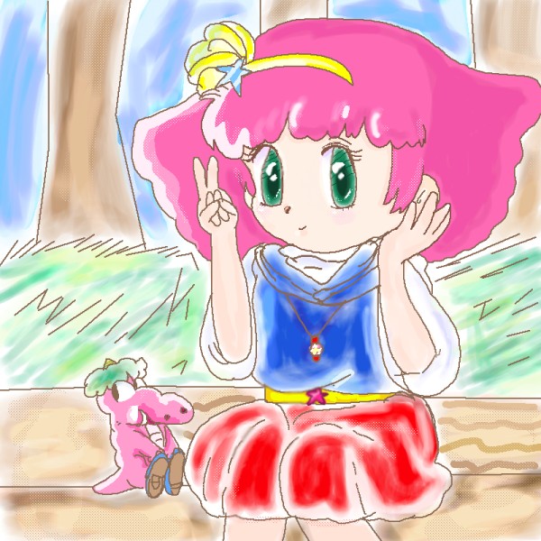 Momo and Kajira by minkymomo Momo and Kajira by minkymomo