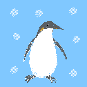 「ペンギン」 イラスト/匿名希望  練習用お絵かき掲示板