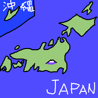 日本地図 by ジロー