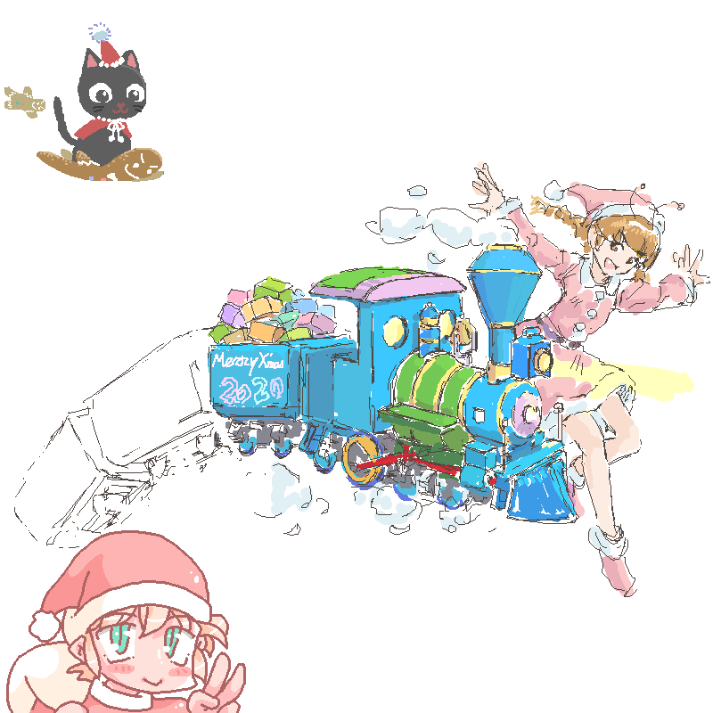 クリスマス合作 by ゆずこ