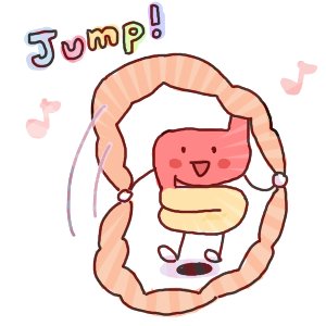「ジャンプ」 イラスト/yaten (じっくりお絵かき掲示板)
