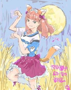 Re: オーシッドちゃん by Q 550x700 - じっくりお絵かき掲示板