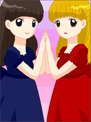 「ふたごちゃん」イラスト/spoon (じっくり) 05/23 14:03