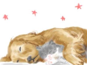 「寝ている隙に」イラスト/ぶるぶる (じっくり) 08/20 13:54