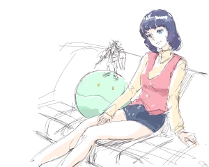 「Re: オネアミスの空軍機」by Q 12/14 1:10 新着イラスト「Re: オネアミスの空軍機」by Q 12/14 1:10