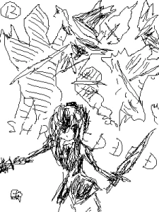 Re: inktober2025-01 by 赤きゃみ 25/10/10