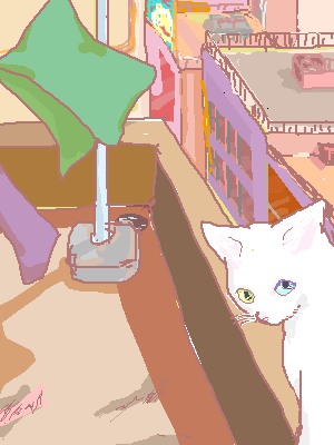 猫のいる風景 by YBスマホ