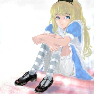 「アリス（仮）」イラスト/マモー (テーマフリー) 09/27 16:22