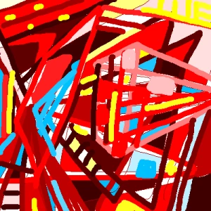「気持ちの迷路」 イラスト/ぶるぶる テーマフリーお絵かき掲示板
