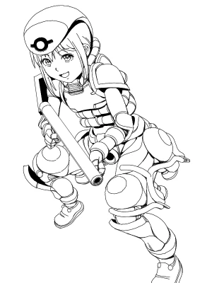 「Re: 無題」 イラスト/ksato テーマフリーお絵かき掲示板