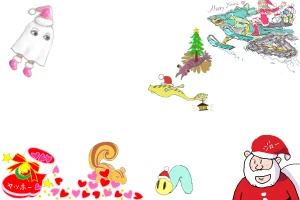 「Re: クリスマス合作どぞ～」 イラスト/ゆうじか テーマフリーお絵かき掲示板