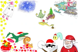 「Re: クリスマス合作どぞ～」イラスト/さとぴあ@管理人 (テーマフリー) 11/29 15:18