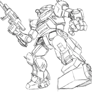 「Re: 無題」 イラスト/ksato テーマフリーお絵かき掲示板