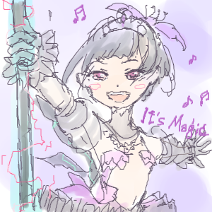 Re: Pink or Black  by scrambQ 300x300 - 女性キャラお絵かき掲示板