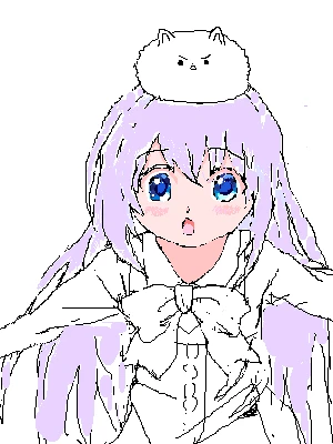 「ごちうさ」イラスト/ゆうひ (女性キャラ) 03/29 9:46