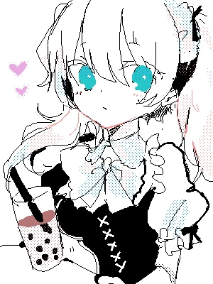 「タピオカ運ぶメイドさん」イラスト/りるお (女性キャラ) 07/13 3:22