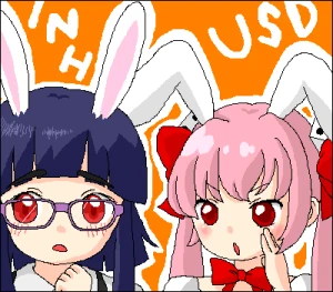 「いなはさんとうさださん」イラスト/spoon (女性キャラ) 06/13 23:00