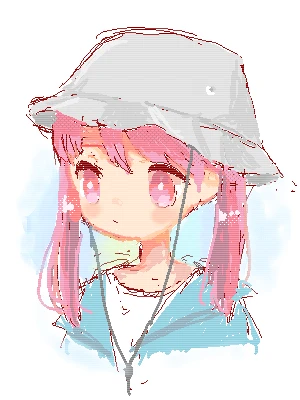「無題」イラスト/白あん (女性キャラ) 04/27 12:56