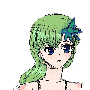 「リディア」 イラスト/サンチュ 女性キャラお絵かき掲示板