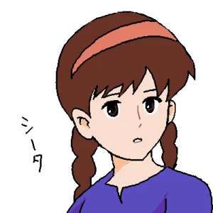「ラピュタ」イラスト/ジロー (女性キャラ) 06/18 14:54