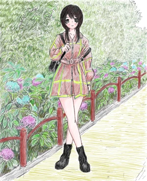 「Re: 無題」イラスト/  ぬまくら (女性キャラ) 07/02 5:31