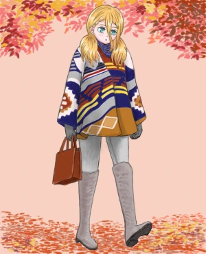 「Re: 無題」 イラスト/  ぬまくら 女性キャラお絵かき掲示板