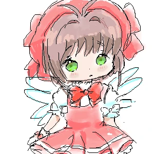 「カードキャプターさくら」イラスト/ぴよこ (二次創作) 08/06 16:34