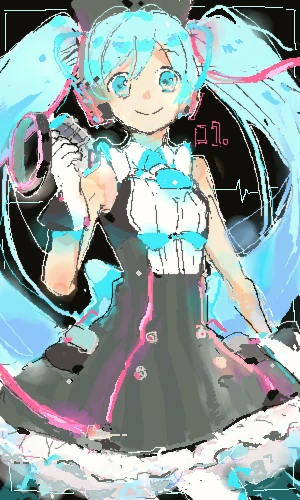 「マジミラ！」イラスト/いわわ (二次創作) 09/07 0:14