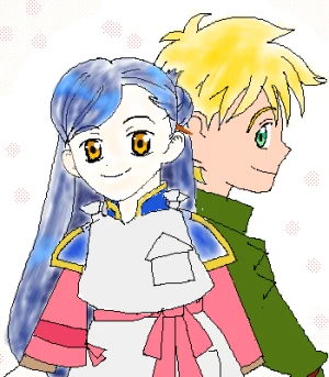 「マインとルッツ」イラスト/リンクル (二次創作) 12/15 11:37