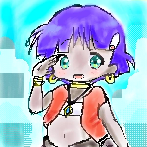 「ナディア🏝」イラスト/ぴよこ (二次創作) 02/17 20:29