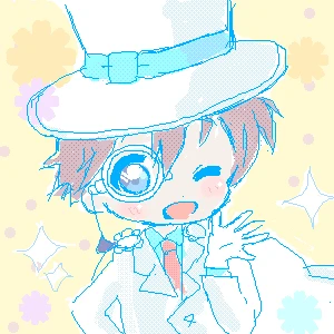 「怪盗キッド🃏」イラスト/ぴよこ (二次創作) 06/21 15:03