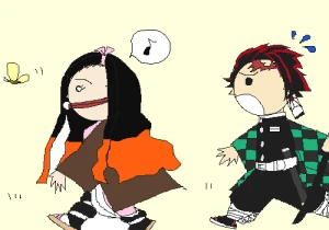 「色塗りしました」 イラスト/リンクル 二次創作お絵かき掲示板
