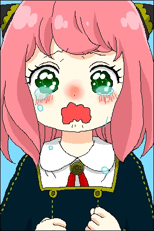 「アーニャほんとはおまえとなかよくしたいです」 イラスト/spoon 二次創作お絵かき掲示板