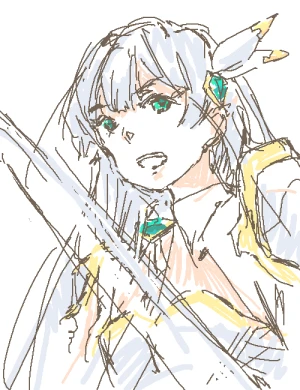 「Re: 異世界モノ」 イラスト/Q 二次創作お絵かき掲示板