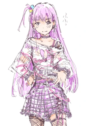「Re: 異世界モノ」 イラスト/Q 二次創作お絵かき掲示板
