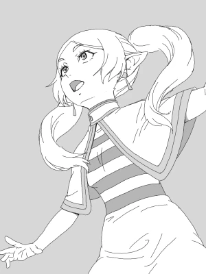 新着イラスト「Re: フリーレン」by ksato 11/21 6:47