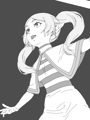 「Re: フリーレン」 イラスト/ksato 二次創作お絵かき掲示板