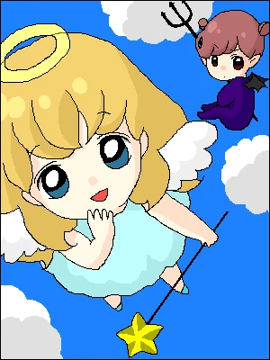 「天使ちゃん」イラスト/spoon (オリジナル) 06/11 15:23