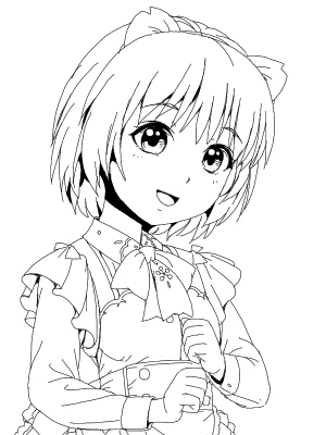 「Re: 無題」 イラスト/ksato オリジナルお絵かき掲示板