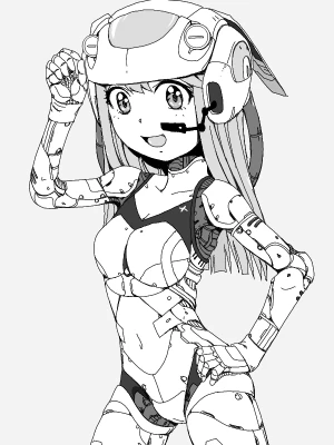 「Re: 無題」 イラスト/ksato オリジナルお絵かき掲示板