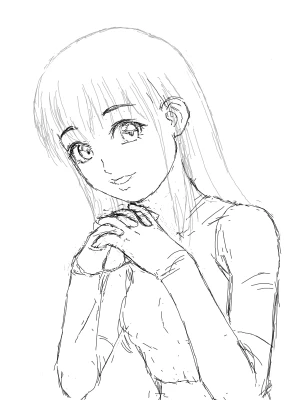 「Re: 無題」イラスト/ksato (オリジナル) 12/04 9:57