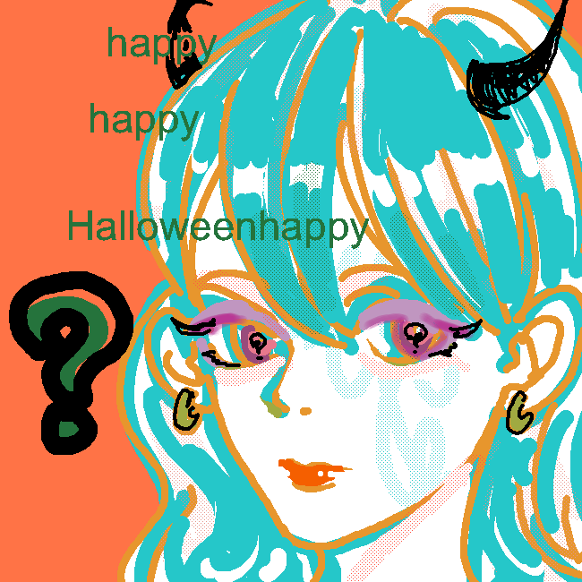 happy Halloween by ユニコーン 23/10/31