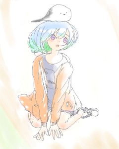 Re: 無題 by ケット 400x500 - 練習用お絵かき掲示板