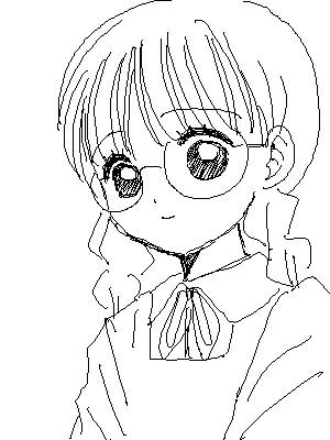「無題」 イラスト/小田修紀 練習用お絵かき掲示板